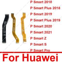 เมนบอร์ดหลัก LCD Flex Cable สําหรับ Huawei P Smart Plus 2018 2019 2020 2021 P Smart S Z Pro Mother Board Flex Ribbon Parts