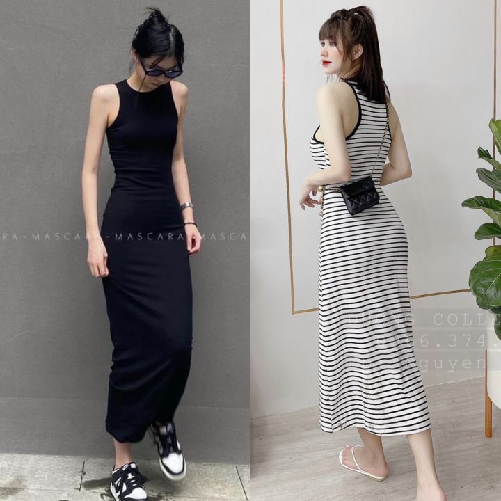 Đầm Maxi Vải Cotton Bông Swanlake  D09780LW03  Shopee Việt Nam