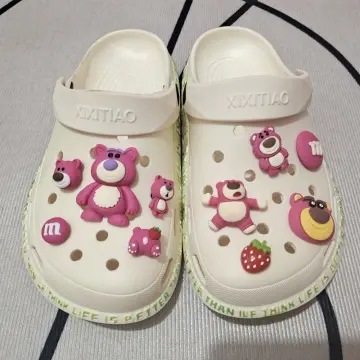 Strawberry Crocs Shoes Sandals Clogs Slippers Brand M Size 25cm 10"  Fruit Kawaii