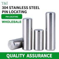 50/20PCS 304 stainless steel straight pin locating pin fixed pin shaft solid pin matching retaining ring M3.5 M4 M5 M6 M8 M10 M1