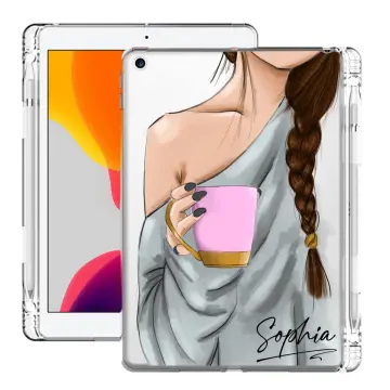 Fashion Girls iPad Mini Case 2021 for iPad Air 4 Fundas Mini 6 5 With  Pencil Holder 10.2 9th Generation 8th 7th 6th Pro 11 12.9