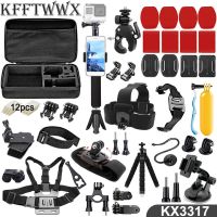 【hot】 KFFTWWX Accessories for Gopro 10 9 8 7 6 5 Go SJ4000 EKEN H9 DBPOWER