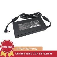 Chicony 19.5V 7.7A 150W A17-150P2A A14-150P1A AC DC Adapter Charger For IIYAMA LEVEL-15FX078-I7-LNSX LEVEL-15FH058-I7-LF-D New original warranty 3 years