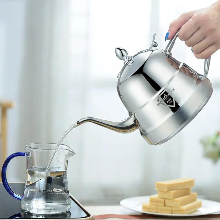 Stainless steel teapot kettle 304 induction cooker tea set boiling ...