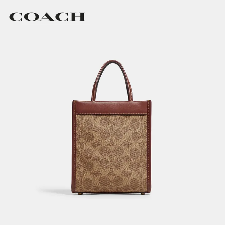 coach-กระเป๋าสะพายข้างผู้หญิงรุ่น-mini-cashin-tote-in-signature-canvas-สีครีม-c5277-b4nq4