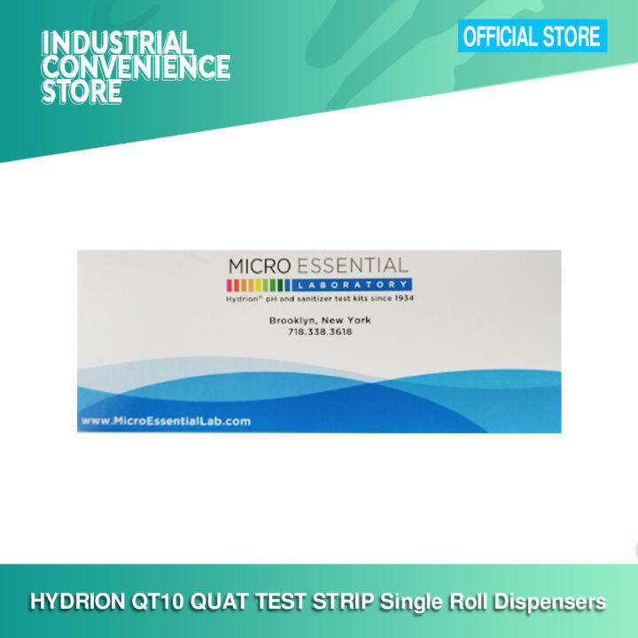 HYDRION QT10 QUAT TEST STRIP Lazada PH