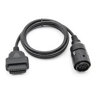 Car Diagnostic Tool Adapter Cable Connector OBD2 10Pin to 16 Pin USB Interface for BMW-Motorcycle Programing