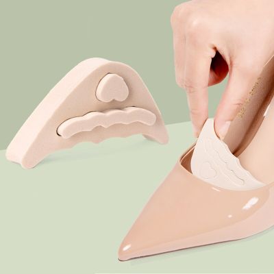Women Forefoot Insert Pad For Women High Heels Toe Plug Half Sponge Shoes Cushion Adjustment Feet Filler Insoles Anti-Pain Pads Shoes Accessories