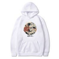 Sudadera con capucha de Anime para hombre y mujer, suéter de Manga corta con estampado de Attack On Titan Nine Titan, estilo Harajuku Y2k, Unisex