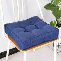 Candy-colored Cushions Three-dimensional Throw Pillows Thicken Imitation Linen Household Seat Mat By Window Futon Pad