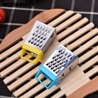 1PC Mini Grater Kitchen Tools Stainless Steel Planer Random Color Multifunctional Peel Cutter Fruit Ginger Garlic Grater Gadget Graters  Peelers Slice