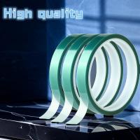 33M/roll Width 5~30MM Green PET Film High Temperature Heat-resistant Tape PCB Welding SMT Electroplating Insulation Protection Adhesives  Tape