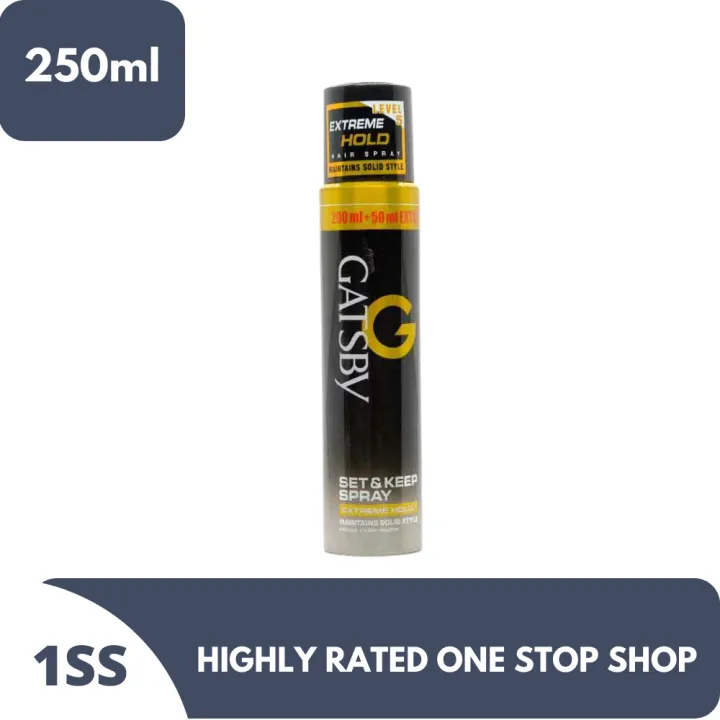 Gatsby Hair Spray Extreme Hold 250ml Lazada PH