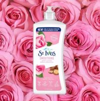 โลชั่น St.ives body lotion Smoothing Rose &amp; Argan Oil Body Lotion 621ml.