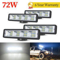 Led Light BarWork Light 72W LED Work Light Bar for OffRoad Auto UAZ Truck A 4x4 Car Spotlight 12V 24V Fog Light