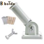 Giá Treo Cờ Giá Đỡ Góc Cột Cờ Gắn Tường Điều Chỉnh Được 180 Độ Bằng Nhôm