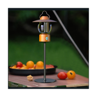 Retro Hanging Lamp Portable Camping Lamp Flashlight Multifunctional Rechargeable Lighting