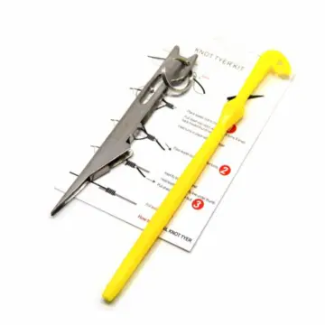 Quick Knot Tying Tool Fly Fishing Clippers Line Cutter Fast Hook Nail  Knotter_