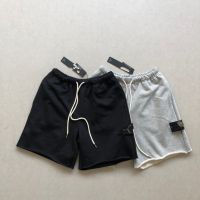 0JLY Stone Island outdoor label basic casual loose shorts badge drawstring shorts sports shorts mens and womens Island