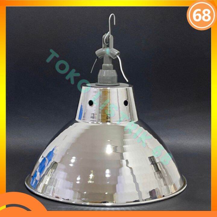 Promo Kap Lampu Gantung Industri Kilap Fitting E27 Lazada Indonesia