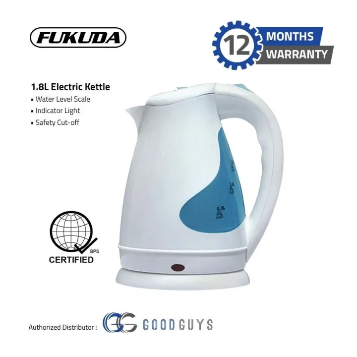 Fukuda EK18A 1.8L Electric Kettle GoodGuys Lazada PH