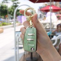 TPU Car Key Cover Cases For Audi A3 8P A4 B7 B8 B5 B9 B6 A1 A5 Q7 Q5 A6 4F C6 C5 C7 C4 TT Q3 S3 A7 A8 C4 8N 8V 8L RS3 Accessorie Key Chains