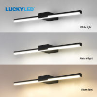 LUCKYLED Modern Led Bathroom Light 8W 12W AC85-265V Wall Lamp Wall Mount Light Fixtures Indoor Sconce Lamp Wall Lights for Home