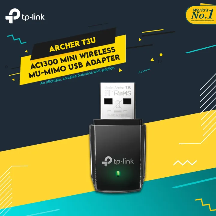 tp-link Archer T3U | AC1300 Mini Wireless MU-MIMO USB Adapter | TP-Link ...