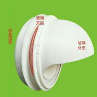 [COD] Range hood glass anti-return rain-proof check valve