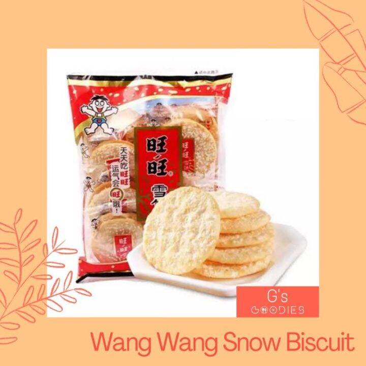 Wang Wang Want Want Snow Rice Cracker Biscuit 84g Lazada Ph