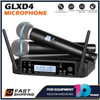 ไมค์ลอย แท้ GLXD4 wireless microphoneไมโครโฟนไร้สายเคลื่อนไหวขดลวด UFC แสดงกลางแจ้งประชุมชั้นเรียนเครื่องเล็ก ๆ