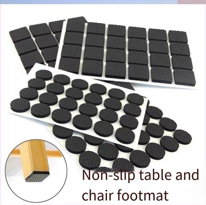 30pcs Chair Leg Pad,Table And Chair Foot Nonslip Mat Stickers, Self