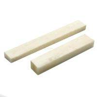 ‘【；】 12Pcs Ukulele Guitar Bass Real Blank Bone Nut  Saddle For LP Folk Electric Guitar Bass 4String Ukulele Guitar Accessories