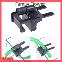 Family Flower Flash Sale ท่อน้ำ Aquarium Connector ผู้ถือถังปลา inlow outflow ยืดได้