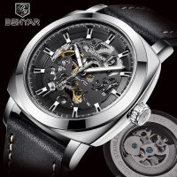 ZZOOI BENYAR 2023 New Brand Mens Watches Automatic Mechanical Watch Sport Clock Leather Casual Business Wrist Watch Relogio Masculino