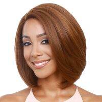 Short Straight Hair Synthetic Hair Full Top Wig Female Natural Wig