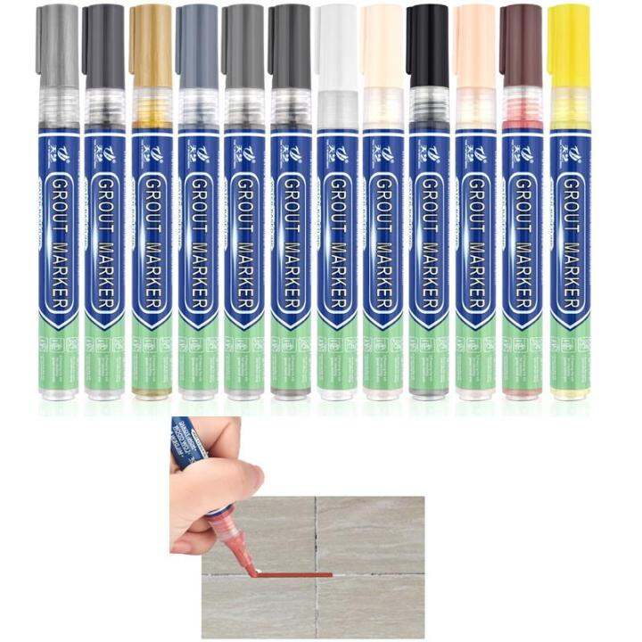 Tile Grout Pen Marker Waterproof Wall Seam Color Pen For Optional For ...