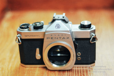ขายกล้องฟิล์ม Pentax Spotmatic สุดยอดแห่งความ Classic ทนทาน ใช้ง่าย ถ่ายรูปสวย Body Only Serial 1405198