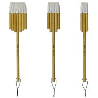 【YF】 High quality 1PC 2660Flat goat hair bamboo handle art supplies watercolor artist brush