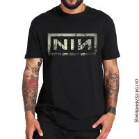 2023 New Nine Inch Nails-T Shirts NIN American Industrial Rock Band Hipster Cotton Men tops new fashion style mens tshirt Valentines Day gift