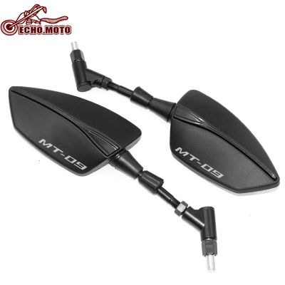 “：{}” For Yamaha MT-01 MT-09 MT07 MT10 MT03 MT 01 MT09 MT07 03 10 MT-01 MT-10 MT-03 Motorcycle Mirror Rearview Side Mirrors Universal