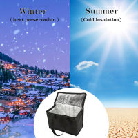 Lunch Cooler Bag Insulation Folding Picnic Portable Ice Pack Food Thermal Bag Food Delivery Bag Drink Carrier Insulated Bag