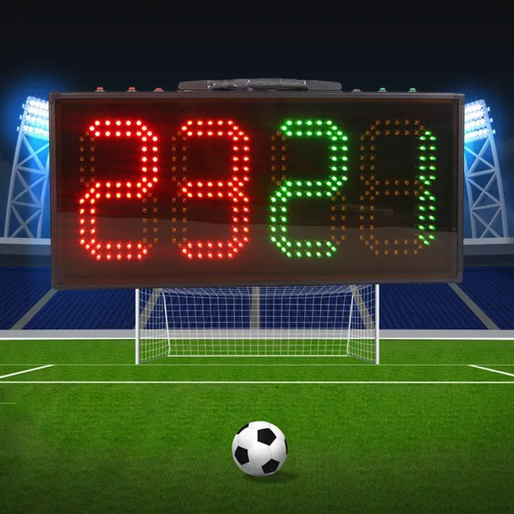 Daywolf Electronic Digital Scoreboard Electric LED Score Board for