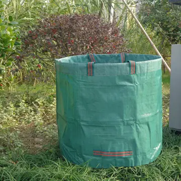 33 Gallons Large Capacity Garden Bag Reusable Leaf Sack Trash Can