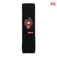 ?【Lowest price】MH Kawaii Disney Mickey Minnie Cartoon Seat Belt COVER ประกันไหล่ครอบคลุมชุดตกแต่งรถน่ารักตกแต่งภายใน