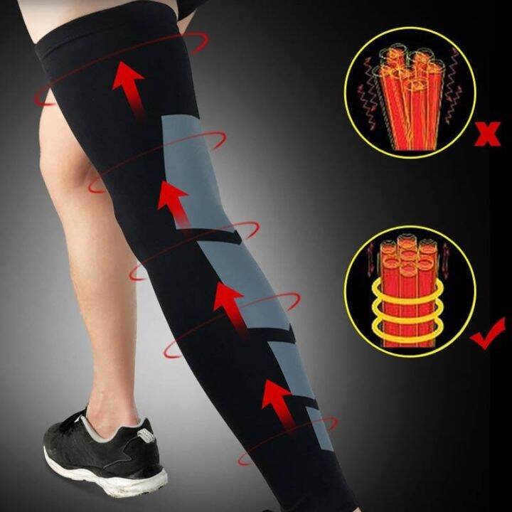 2-pcs-compression-leg-sleeve-outdoor-football-strech-knees