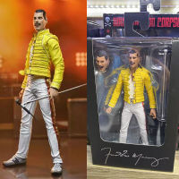 Original Queen Freddie Mercury Action Figure Live At Sley Stadium Figurnies การ์ตูนของขวัญวันเกิดของขวัญรุ่น Toy