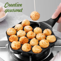 Aluminum Alloy Takoyaki Pan Octopus Small Balls Baking Pan Home Cooking Tools Kitchen Baking Pan for SMALL Bread Takoyaki Maker