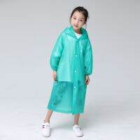 Outdoor Waterproof Kids Raincoat EVA Frosted Rain Coat Boys Girls children Poncho Raincoat