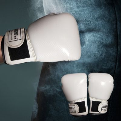 Children Training Sparring Gloves Wearable PU Sponge Mitts Hand Protector Tear Resistant Breathable Durable Sports Equipment